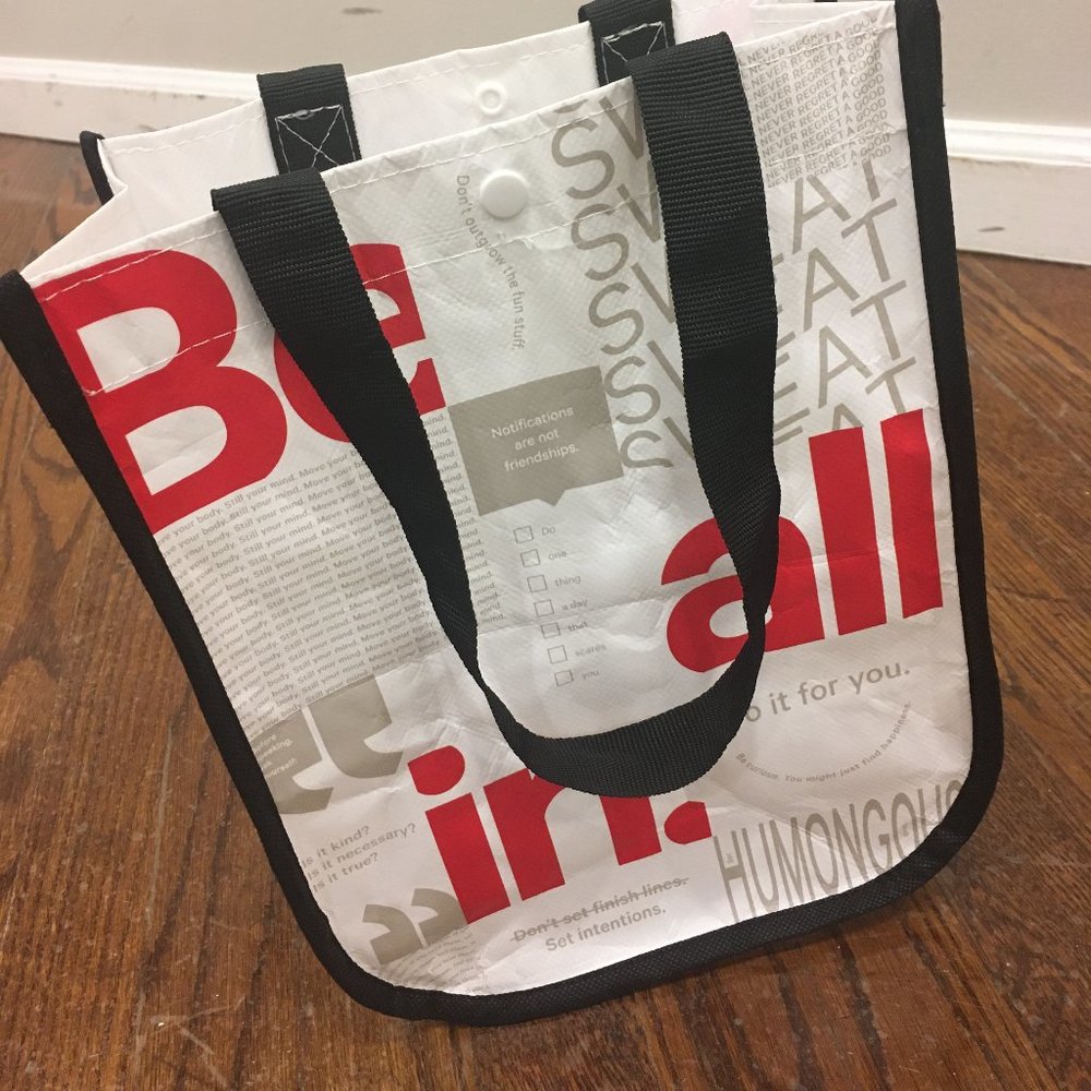 Lululemon limited edition reusable bag